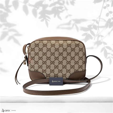 Gucci Guccissima Bree Crossbody Bag 